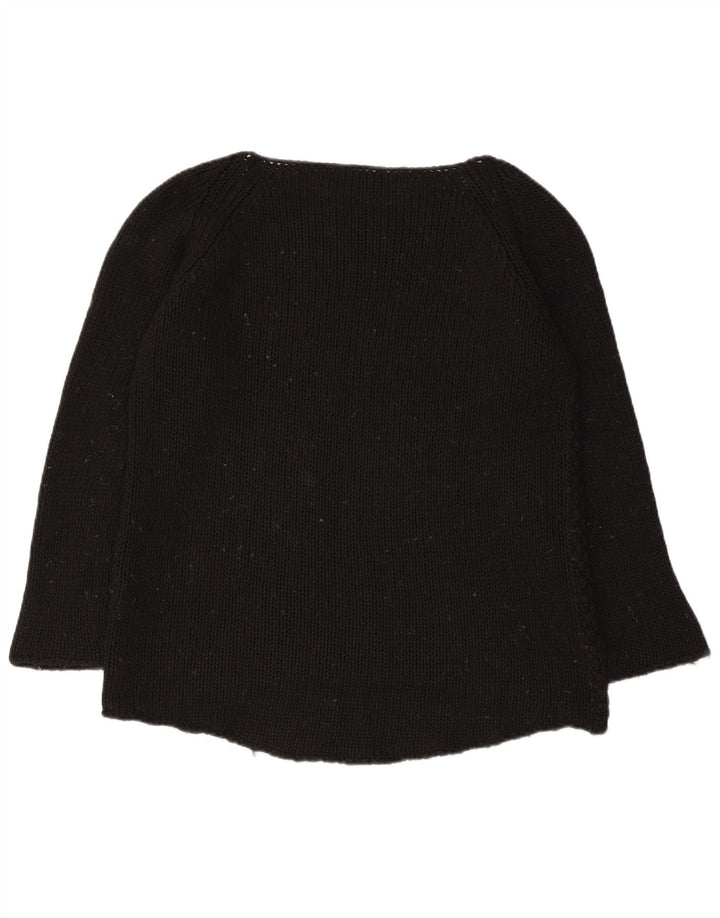 Pulover Guess pentru femei cu gâtul barca UK 12 Medium Black