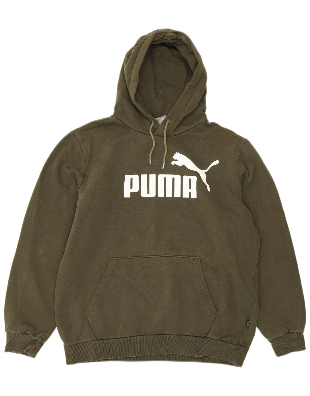 Pulover cu glugă supradimensionat pentru femei PUMA UK 14 Medium Khaki Elastan