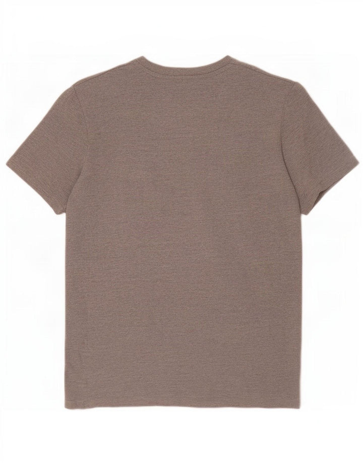 Tricou pentru bărbați Timberland Slim Fit Top din bumbac gri mediu