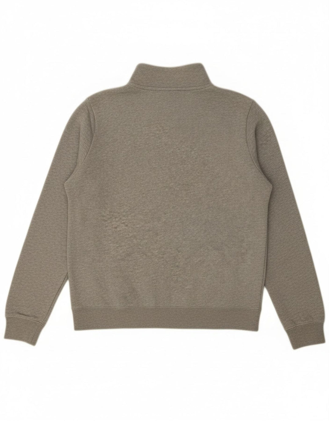 Pulover Nike pentru femei, supradimensionat, cu fermoar, cu gât, UK 10, mic, gri pete
