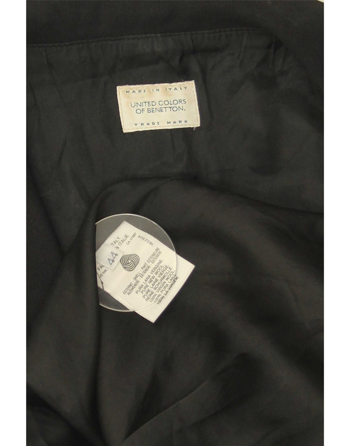 Jachetă blazer fără mâneci pentru femei Benetton IT 44 Medium Black