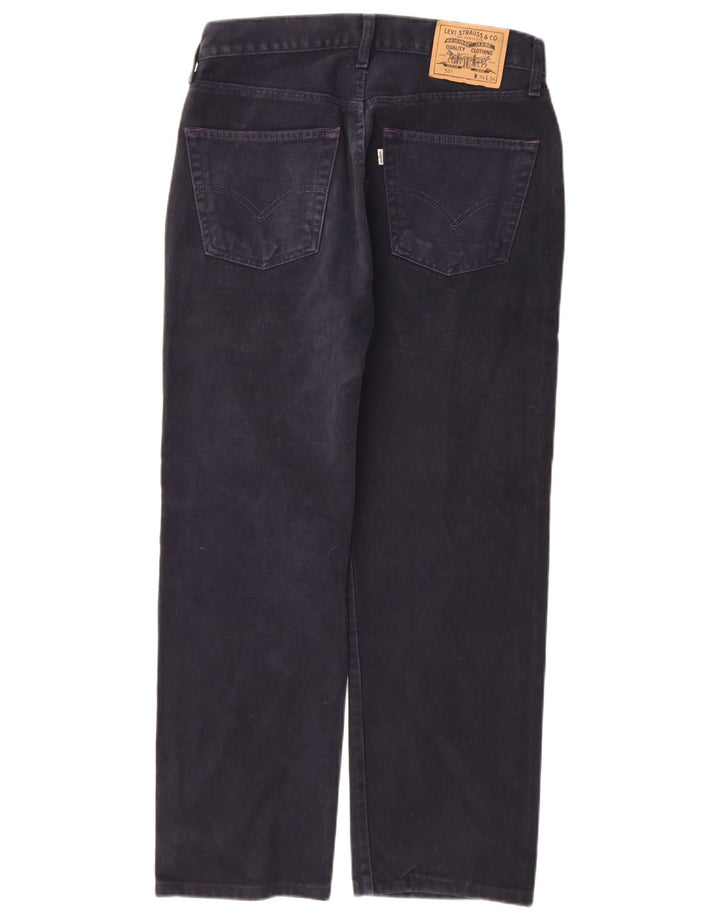 Blugi 551 drepti pentru bărbați Levi's W34 L30 bumbac bleumarin