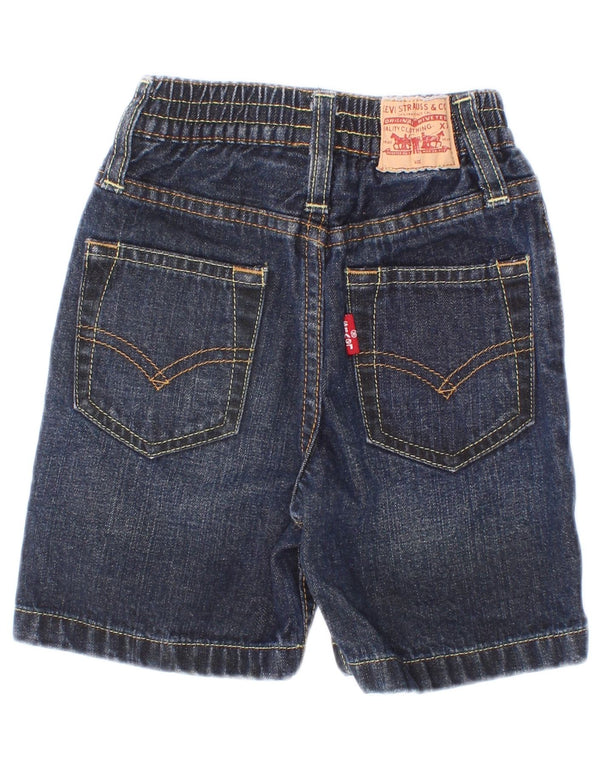 Levi's Baby Girls Denim Shorts 3-6 Months W16 Navy Blue