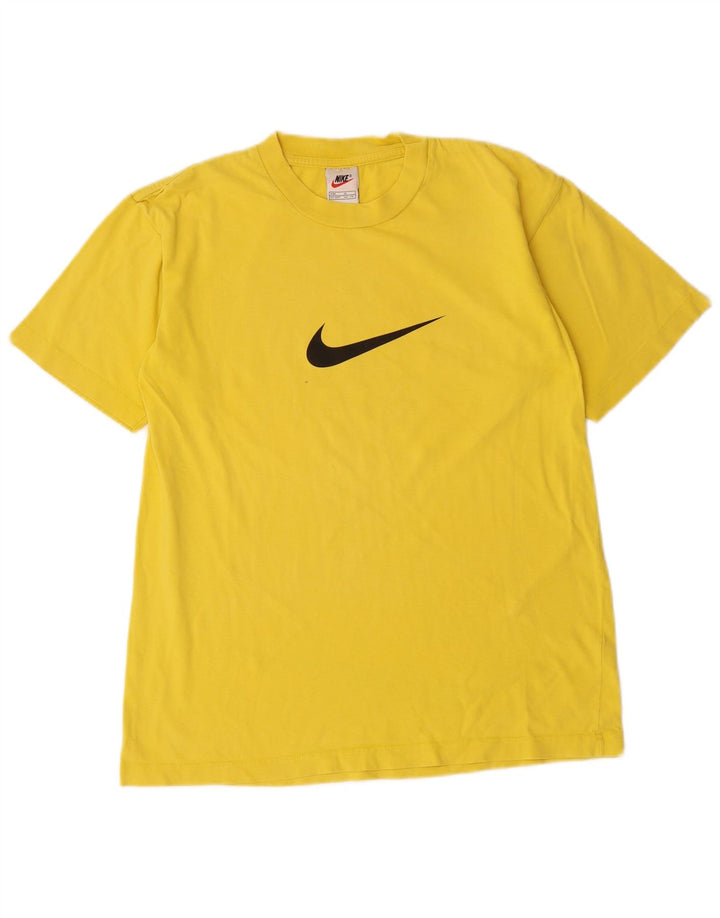 Tricou grafic pentru băieți NIKE Top 13-14 ani XL bumbac galben