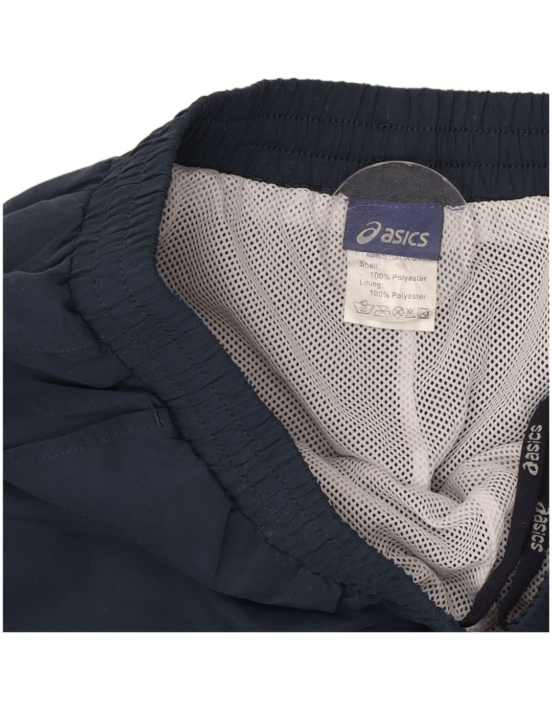 Pantaloni de trening Asics pentru baieti 11-12 ani poliester bleumarin