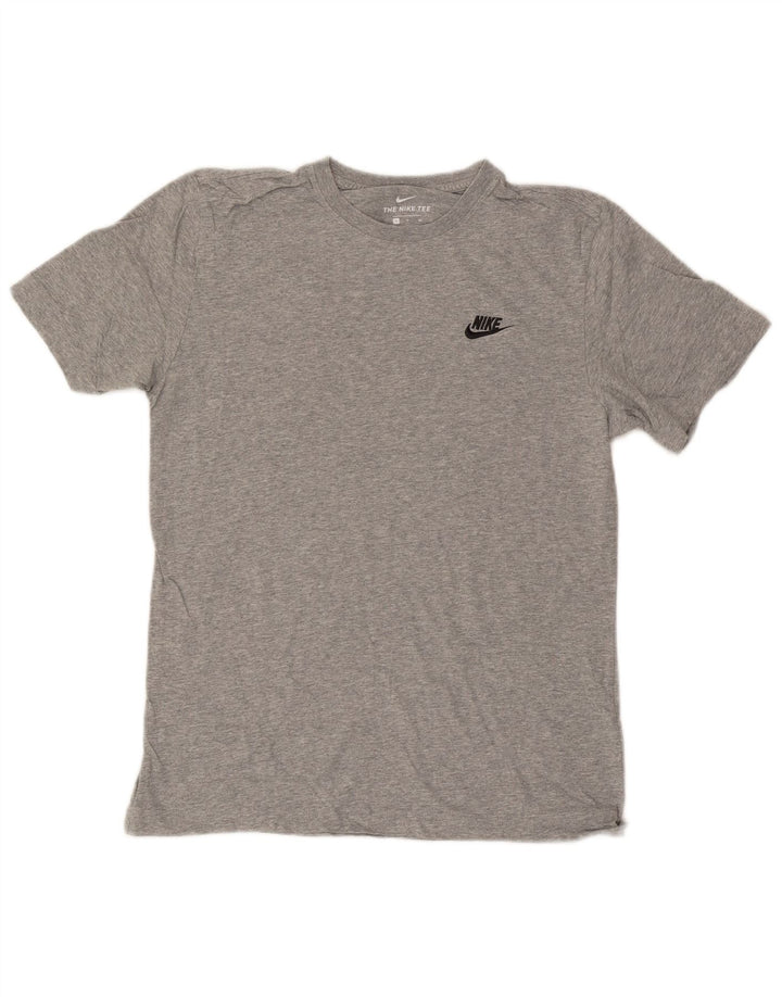 Tricou pentru bărbați Nike Top mic, gri, pete din bumbac