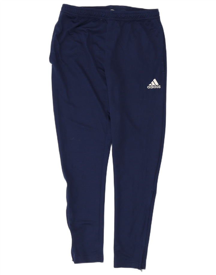 Pantaloni de trening Adidas pentru bărbați, mari, albastru, poliester