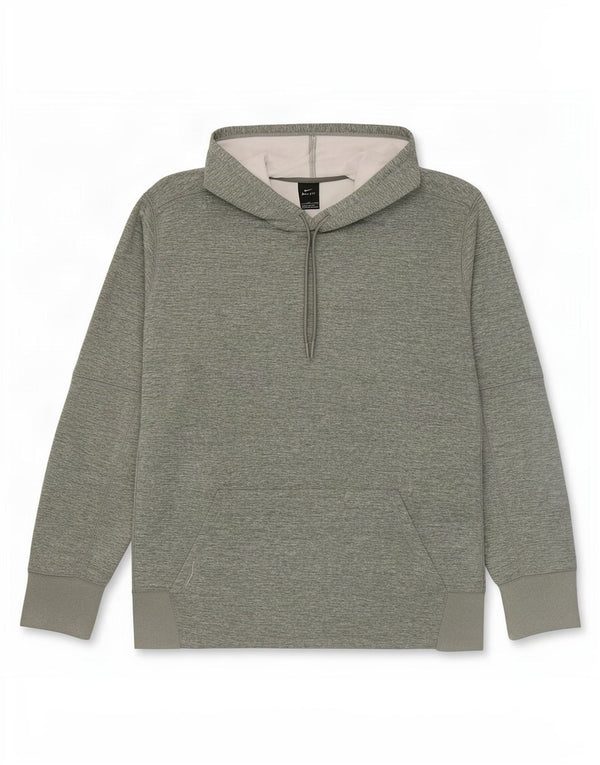 Pulover Nike Dri Fit pentru bărbați cu glugă, 2XL, poliester pătat verde
