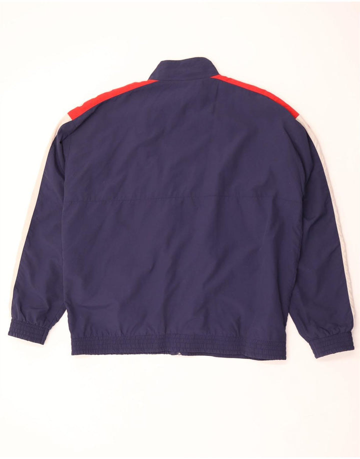 Jachetă de top pentru trening pentru bărbați Fila, 2XL, albastru bleumarin, poliester color bloc