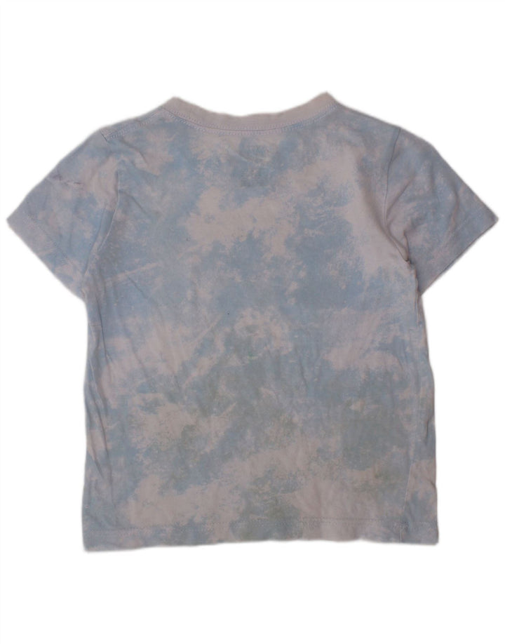 Tricou grafic pentru băieți NIKE Top 4-5 ani mic albastru Tie Dye
