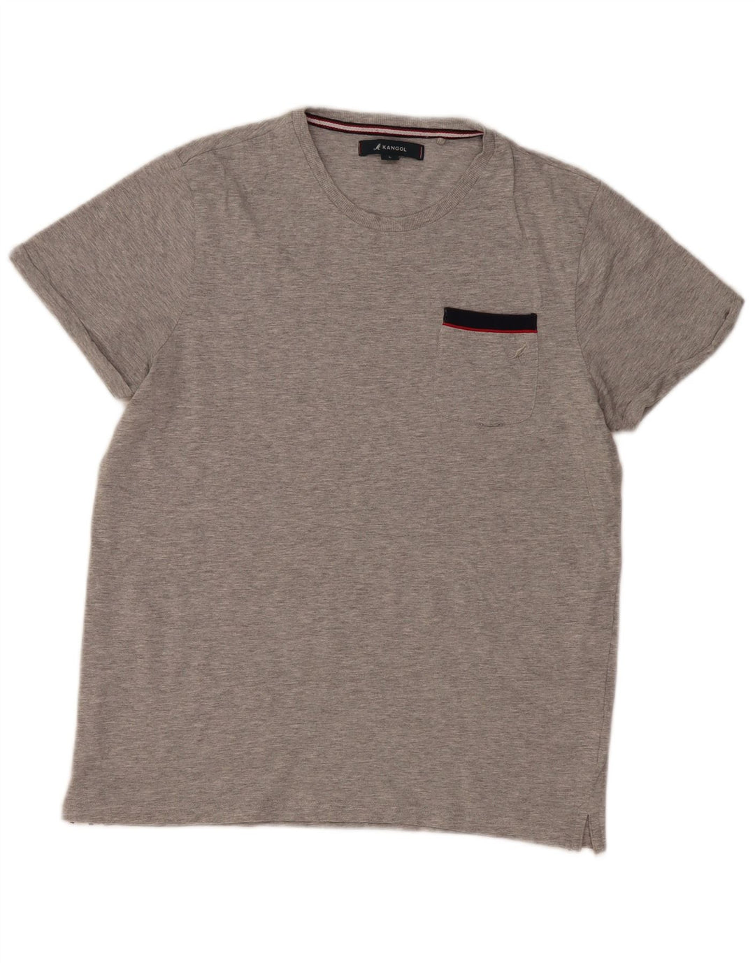 Tricou pentru bărbați Kangol Top mare, gri bumbac cu pete