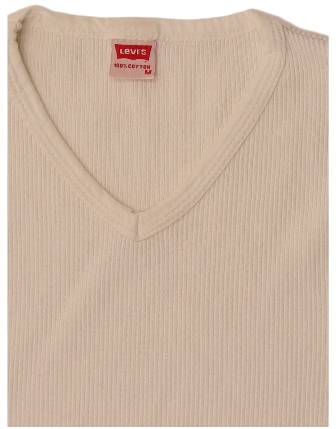 Tricou pentru femei Levi's Top UK 12 Medium White Bumbac