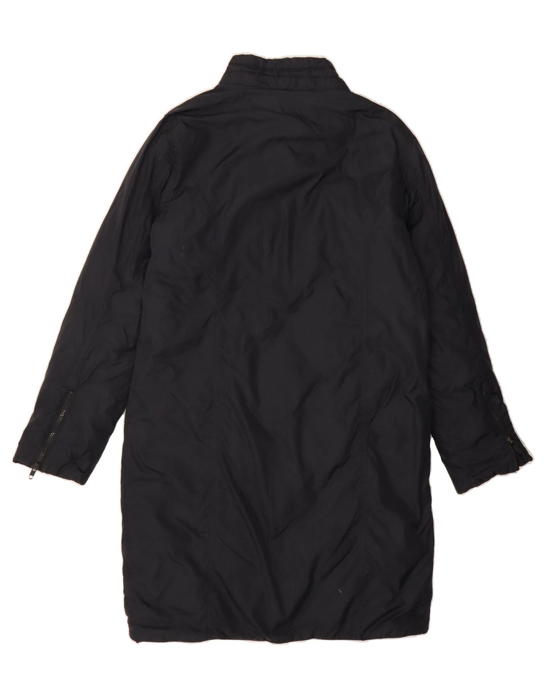 CASUCCI Womens Windbreaker Coat UK 10 Small Black Polyamide Vintage Casucci and Second-Hand Casucci from Messina Hembry 