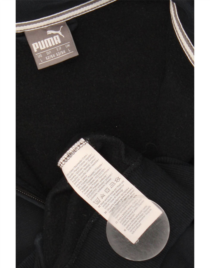 Jachetă de trening pentru bărbați Puma, mare, negru, bumbac