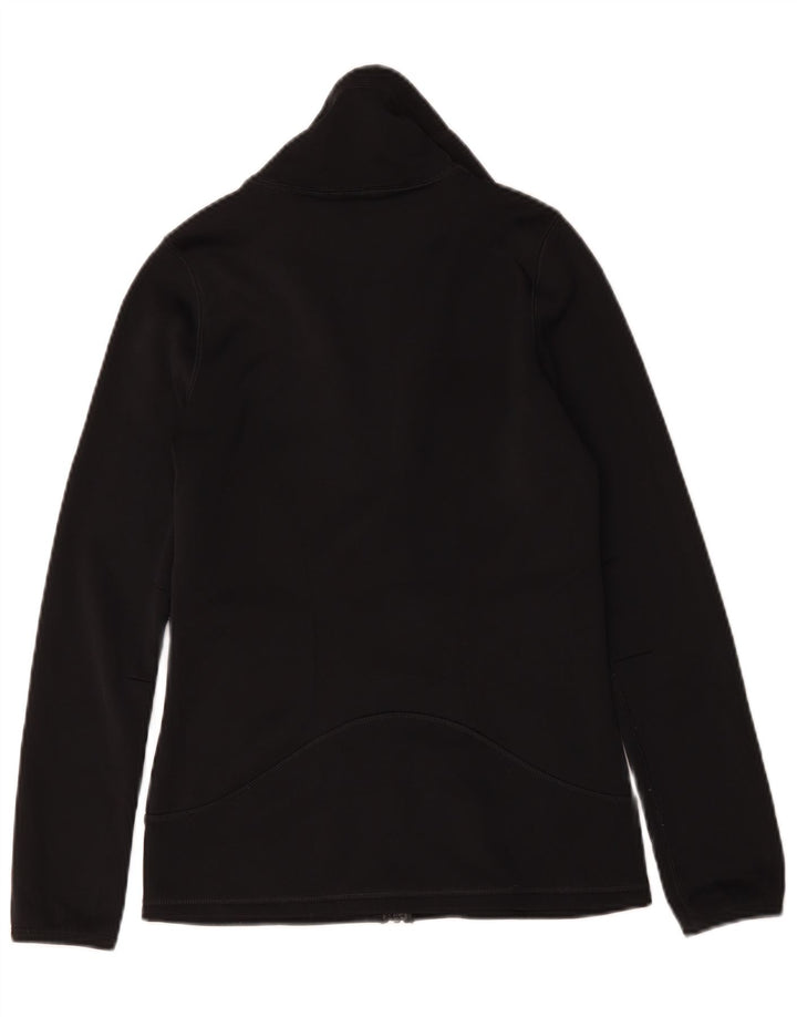 Jachetă de top pentru trening Nike Therma-Fit pentru femei UK 10 Poliester negru mic