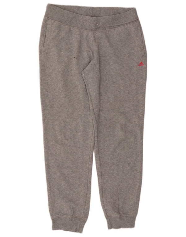 Pantaloni de trening Climalite pentru femei Adidas Pantaloni de jogging UK 12/14 Gri mediu