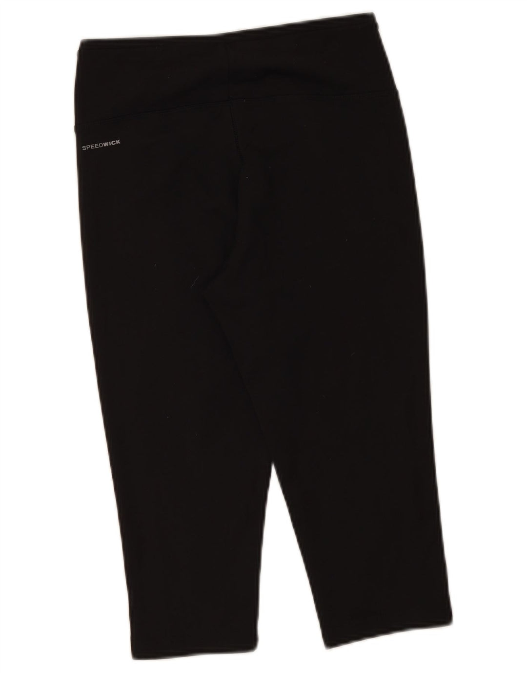 Leggings Capri pentru femei Reebok UK 8/10 Poliester negru mic