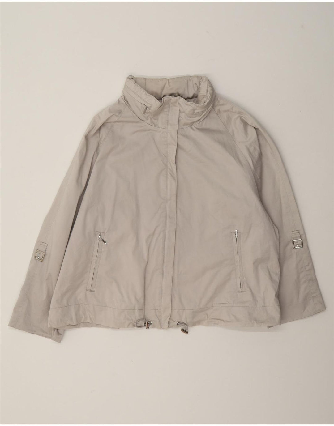 Jachetă pentru femei Marks & Spencer Autograph Windbreaker UK 16 Large Silver