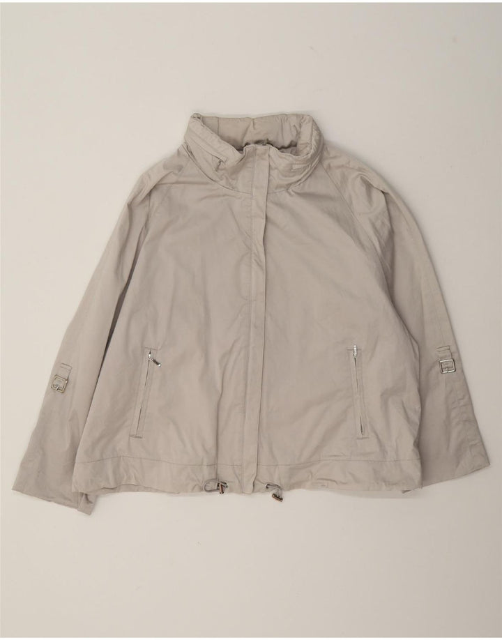 Jachetă pentru femei Marks & Spencer Autograph Windbreaker UK 16 Large Silver