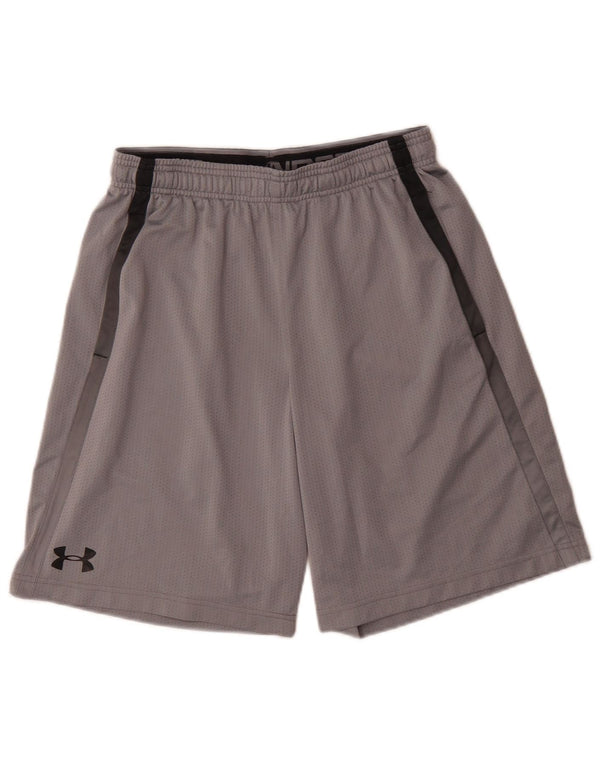 Pantaloni scurți sport Under Armour pentru bărbați, gri mediu, poliester