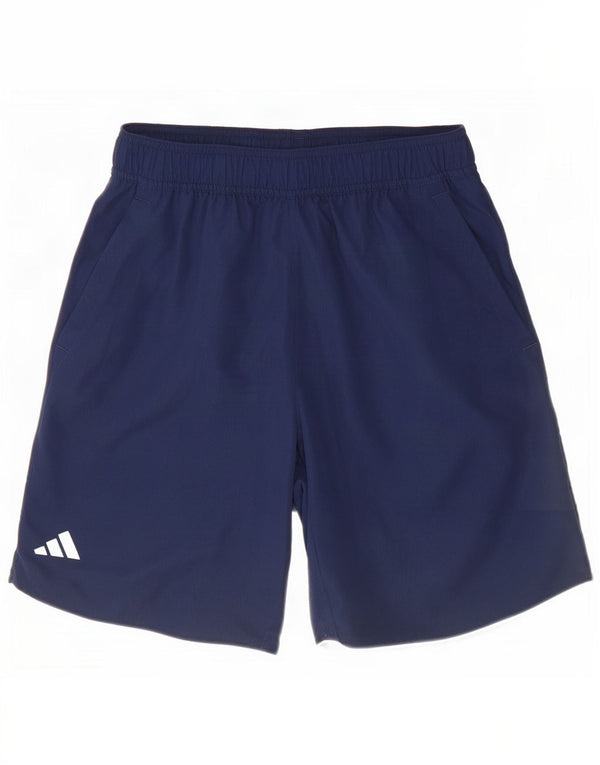 Pantaloni scurți sport Aeroready Adidas pentru bărbați, poliester mici, albastru