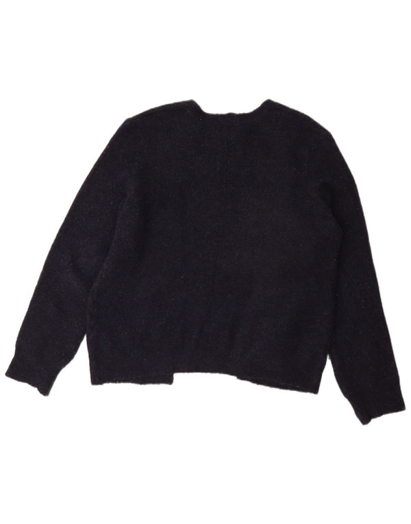 Pulover cardigan deschis supradimensionat pentru femei Fat Face UK 8 Mic Bleumarin