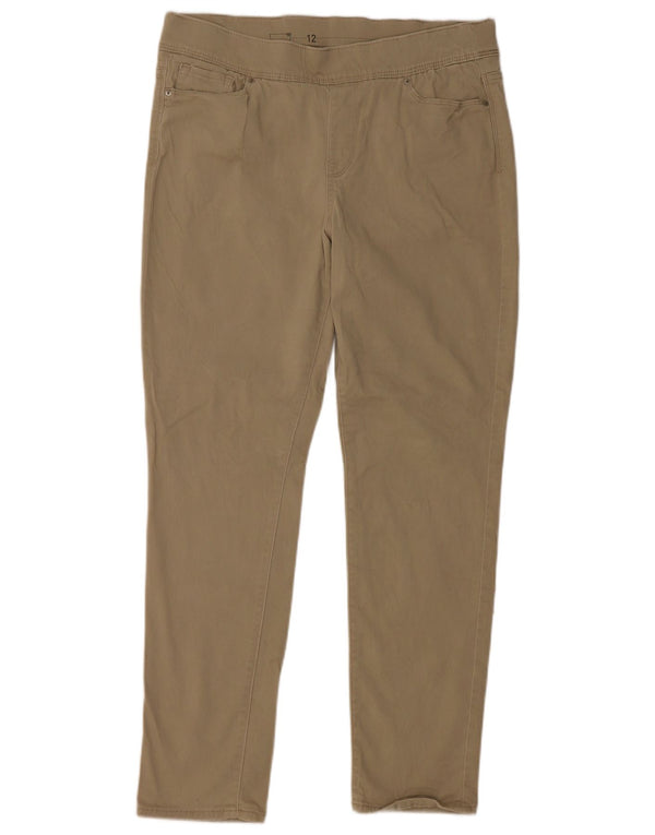 LEVI'S Pantaloni skinny casual pentru femei US 12 Large W31 L29 Bej Bumbac