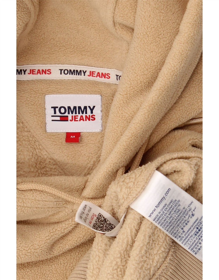 Pulover cu glugă pentru bărbați Tommy Hilfiger, poliester, bej mediu