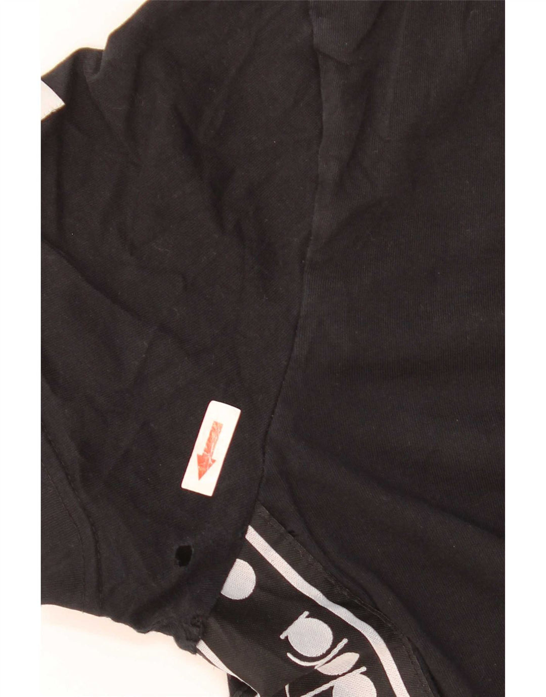 Tricou grafic Diadora pentru bărbați Top Mic Negru