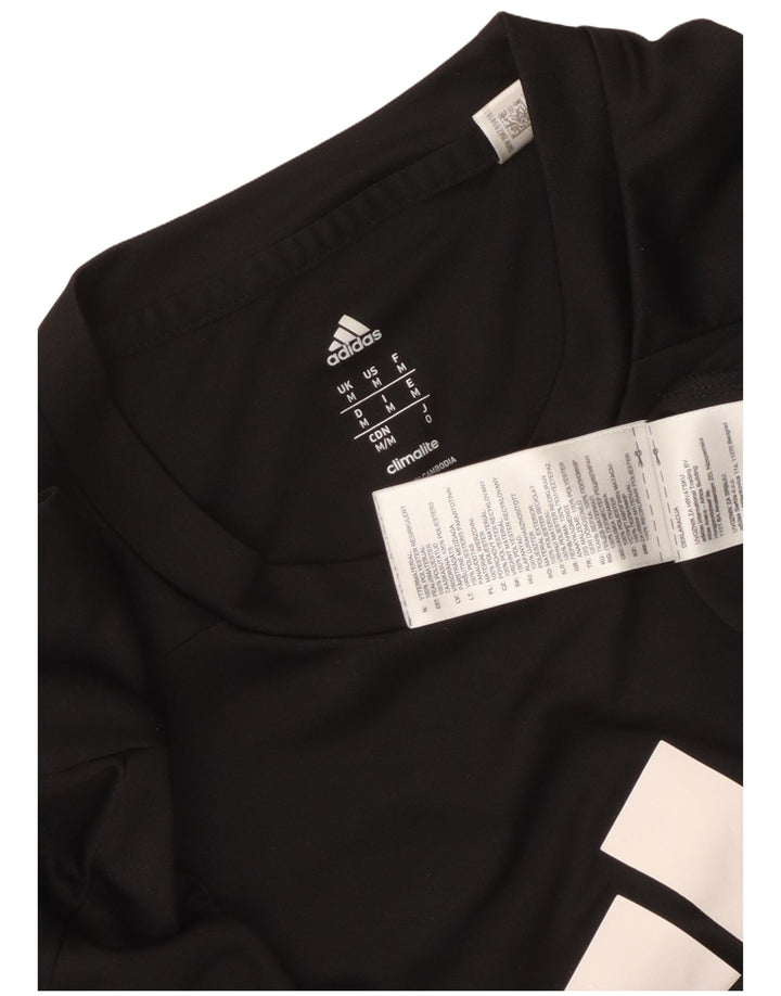 Tricou Adidas Climalite Graphic Top Medium Negru Poliester