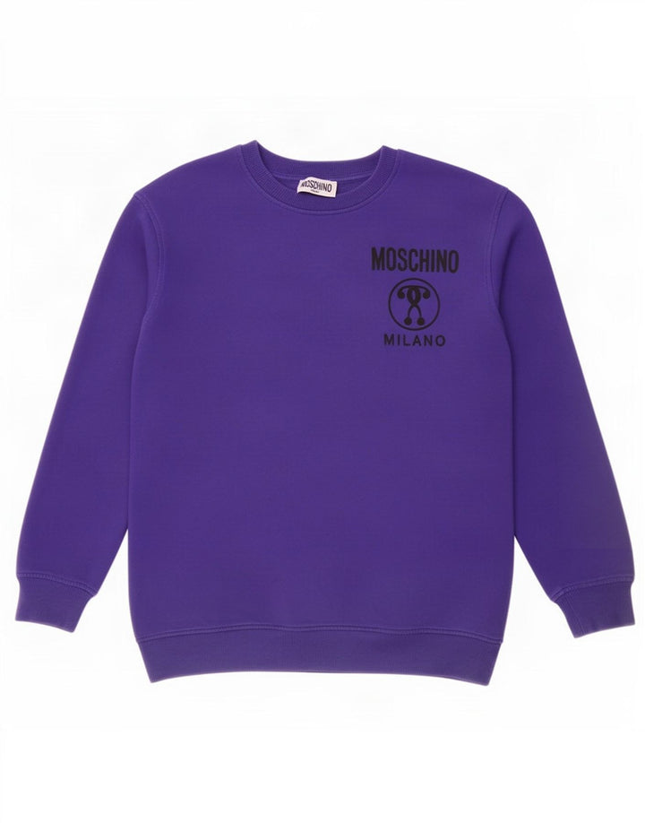 Moschino Băieți Pulover Grafic Pulover 13-14 Ani Mov