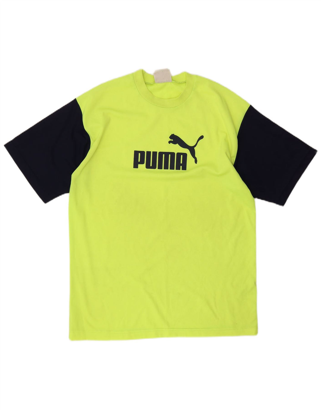 Tricou grafic Puma pentru bărbați Top mare, galben, poliester color bloc