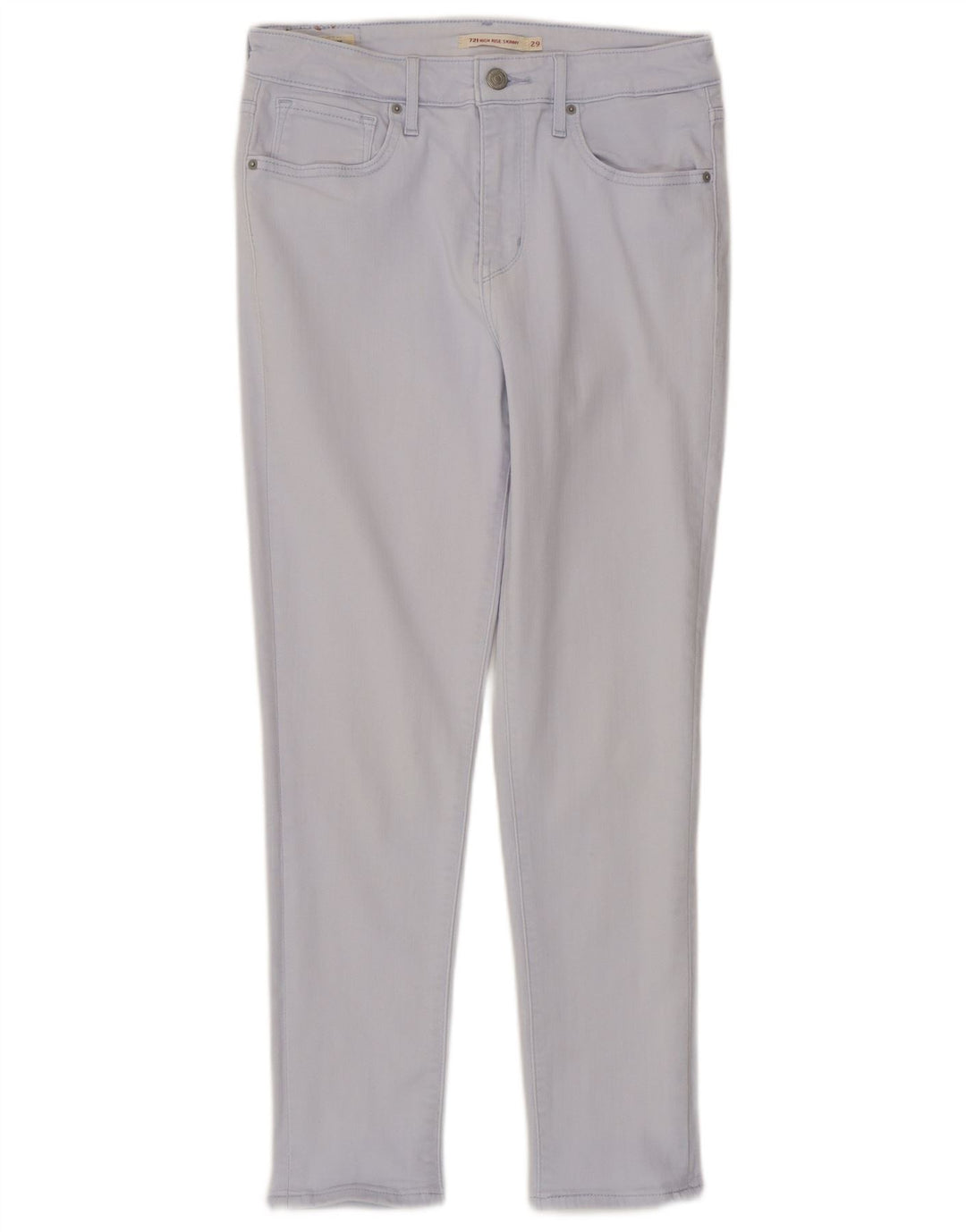 Blugi skinny cu talie mare 721 LEVI'S pentru femei L29 L25 Bumbac albastru