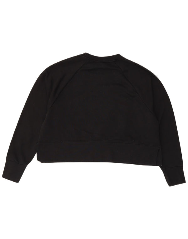 Pulover pentru femei Nike Dri Fit Graphic Oversized Hanorac UK 14 Medium Negru
