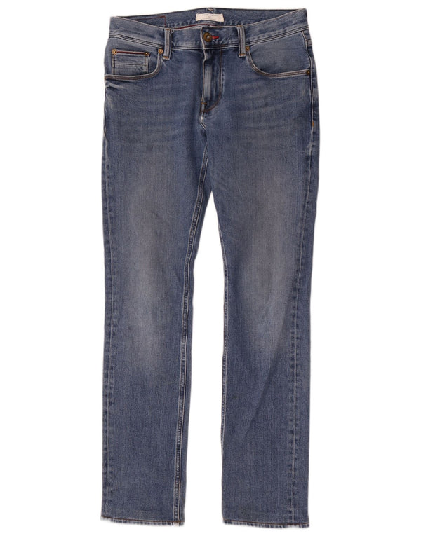 Blugi drepti Tommy Hilfiger Denton pentru femei W30 L34 Bumbac albastru