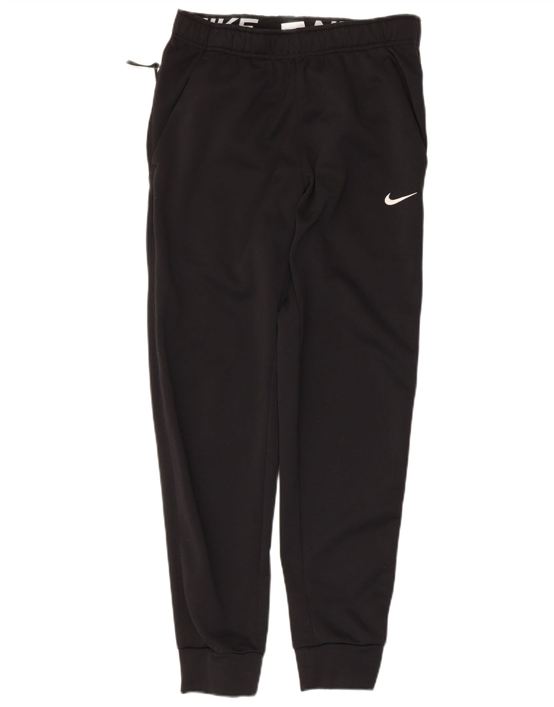 Pantaloni de trening Nike Therma-Fit pentru bărbați Pantaloni de jogging Mici Poliester negru