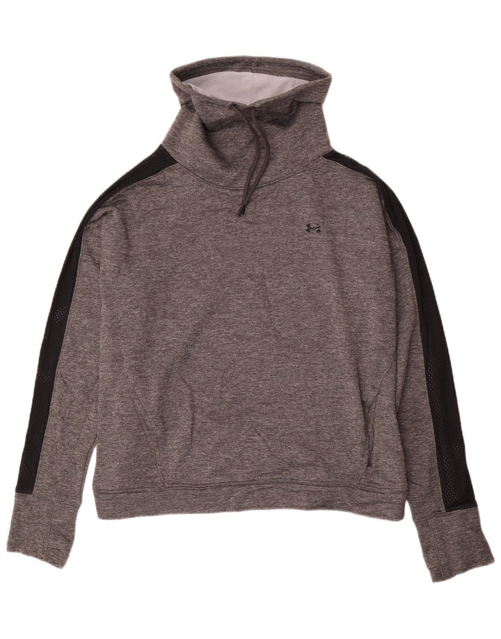 Pulover Under Armour pentru femei, cu ajustare largă, UK 16, mare, gri, poliester