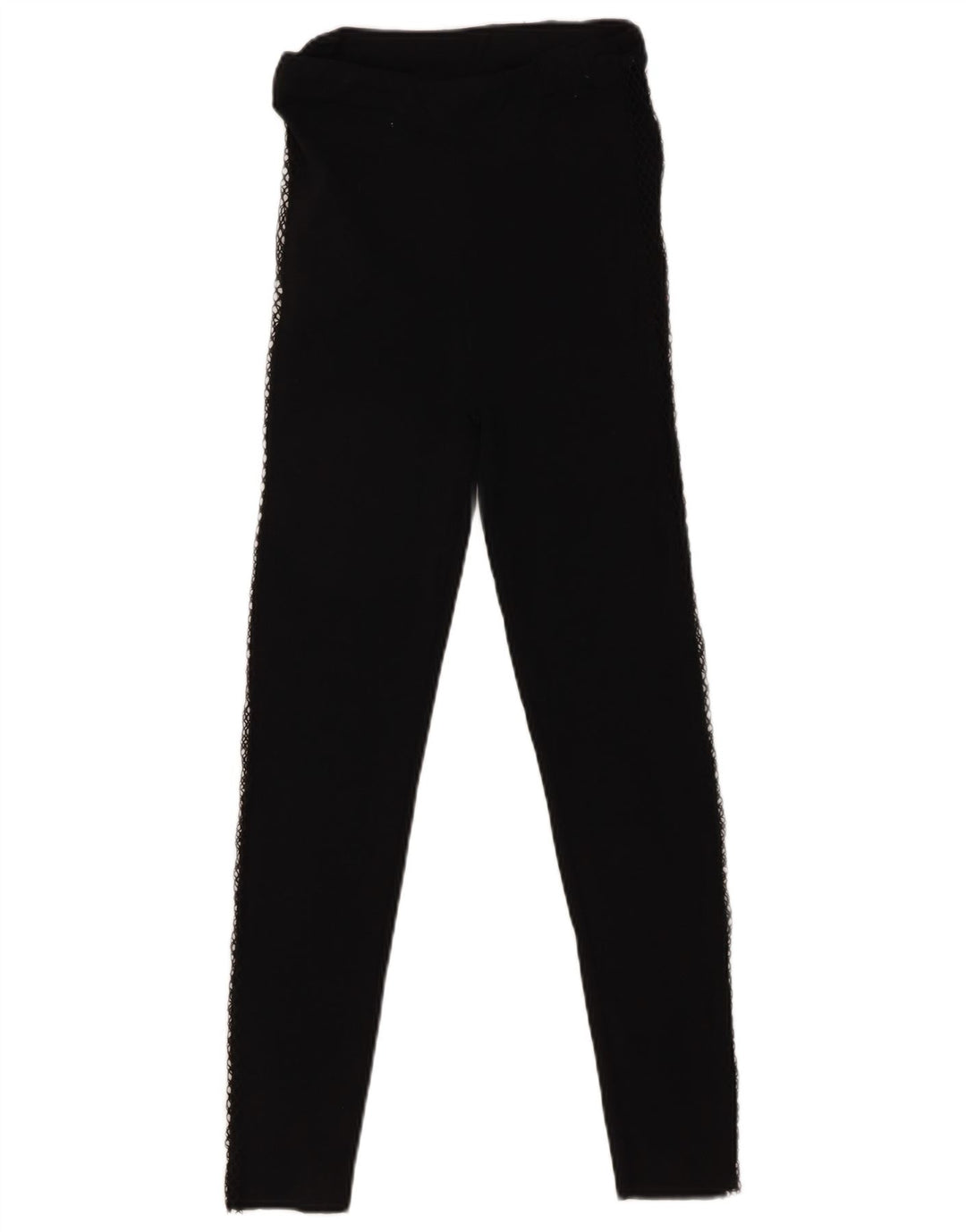 ZARA Womens Leggings UK 10 Small Black Viscose