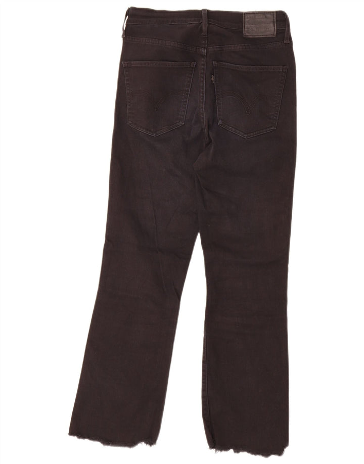 Blugi drepti pentru bărbați Levi's W26 L26 bumbac negru