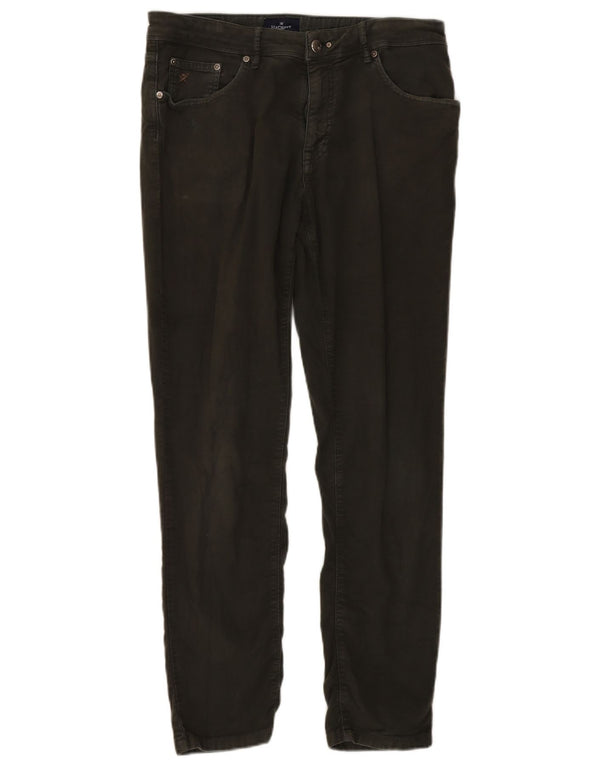 Pantaloni casual slim pentru bărbați Hackett L34 L30 bumbac kaki