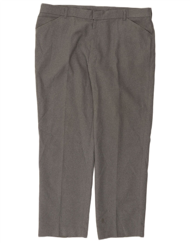Pantaloni casual drepti pentru bărbați FARAH L40 L30 gri