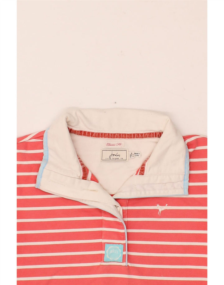 JOULES Womens Oversized Classic Fit Sweatshirt Jumper UK 10 Small Red Vintage Joules and Second-Hand Joules from Messina Hembry 