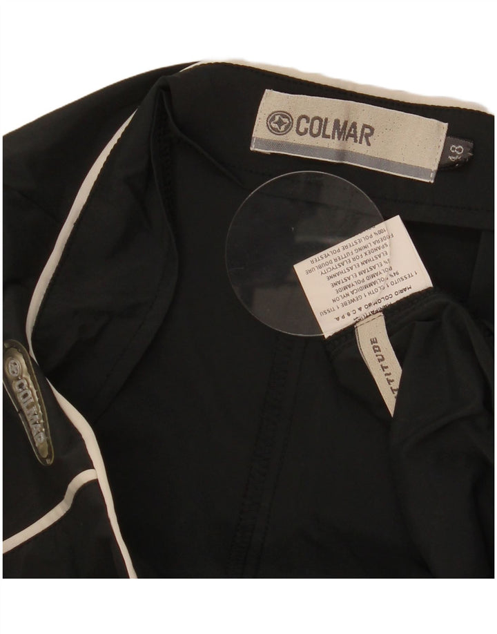 Pantaloni decupați Colmar pentru femei IT 48 XL W34 L24 Poliamidă neagră