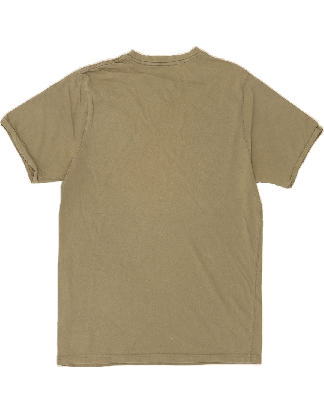 NIKE Mens T-Shirt Top UK 39/41 Medium Khaki Cotton Vintage Nike and Second-Hand Nike from Messina Hembry 