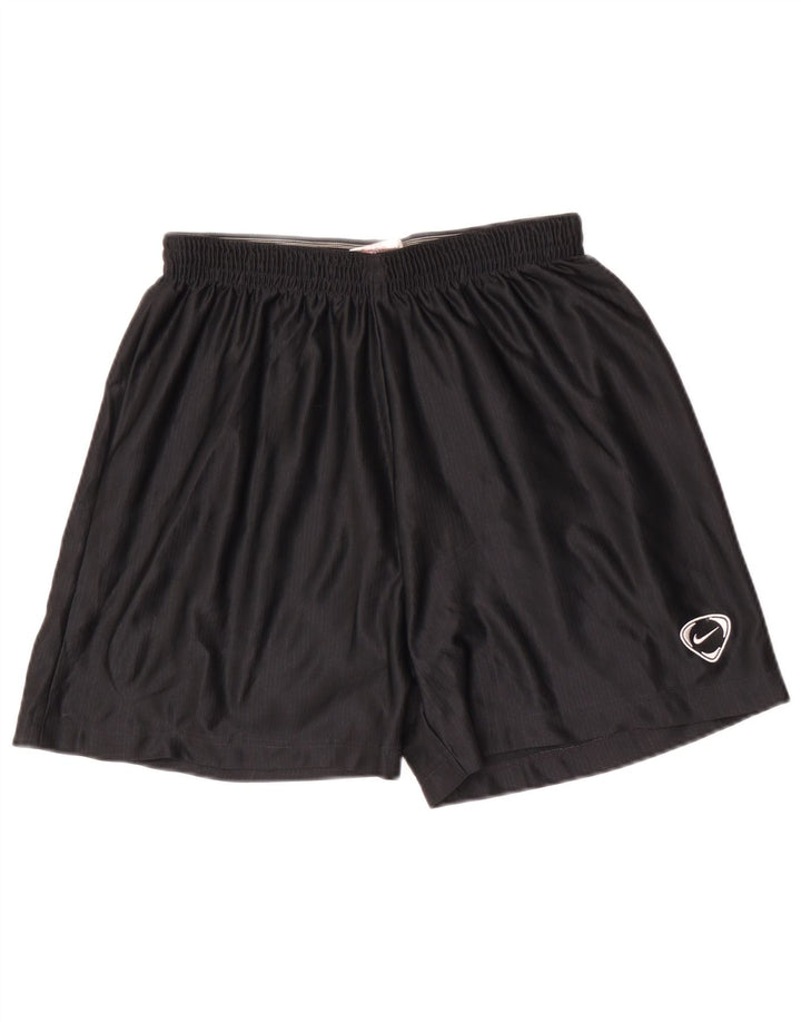 Pantaloni scurți sport Nike pentru bărbați, mari, negru, poliester