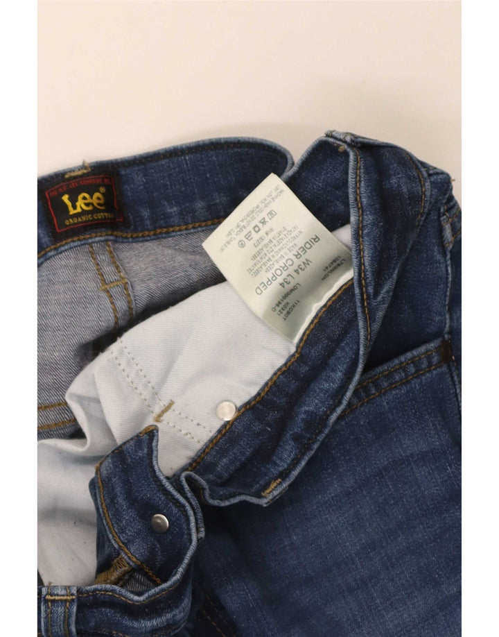 Blugi Lee Rider Slim pentru bărbați W34 L30 Bumbac albastru