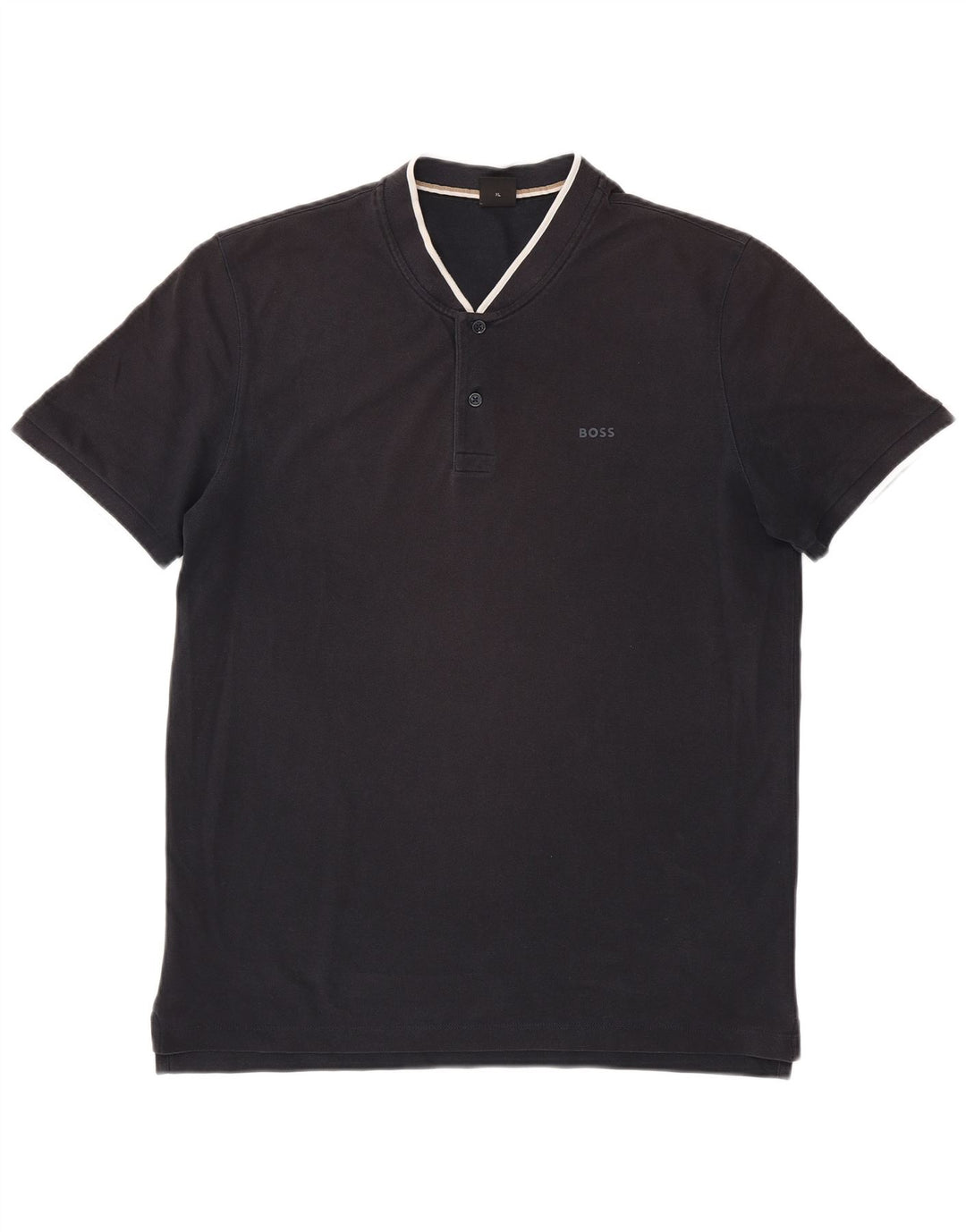 Tricou polo pentru bărbați Hugo Boss XL cu dungi negre