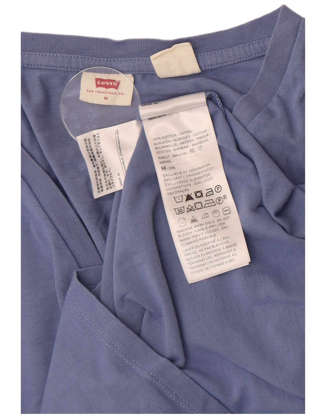 Tricou pentru femei Levi's Top UK 12 Medium Blue Bumbac