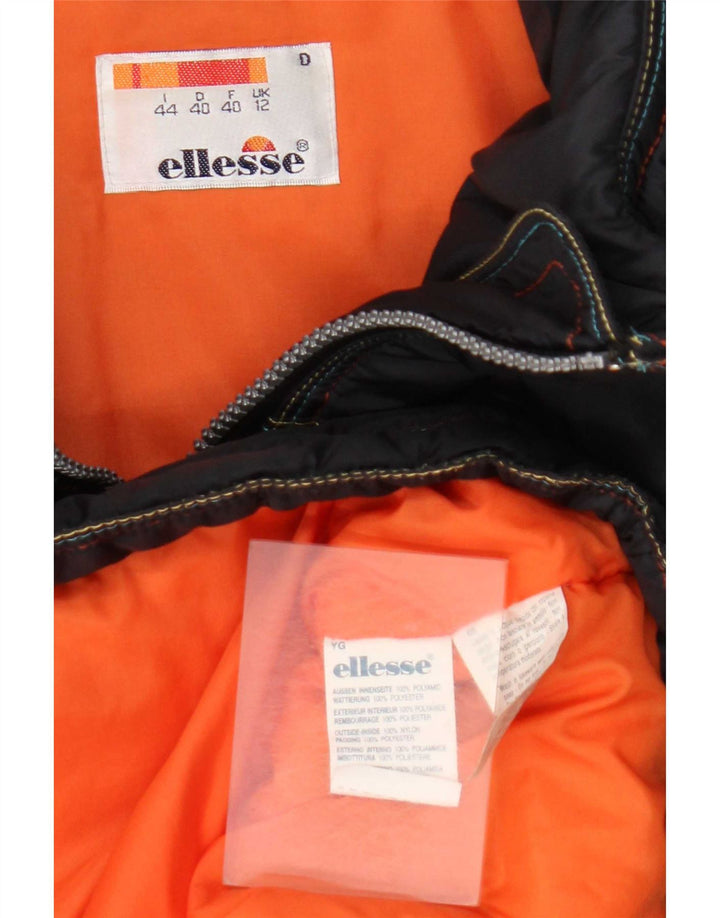 Jachetă de schi pentru femei cu glugă Ellesse UK 12, gri mediu, poliamidă