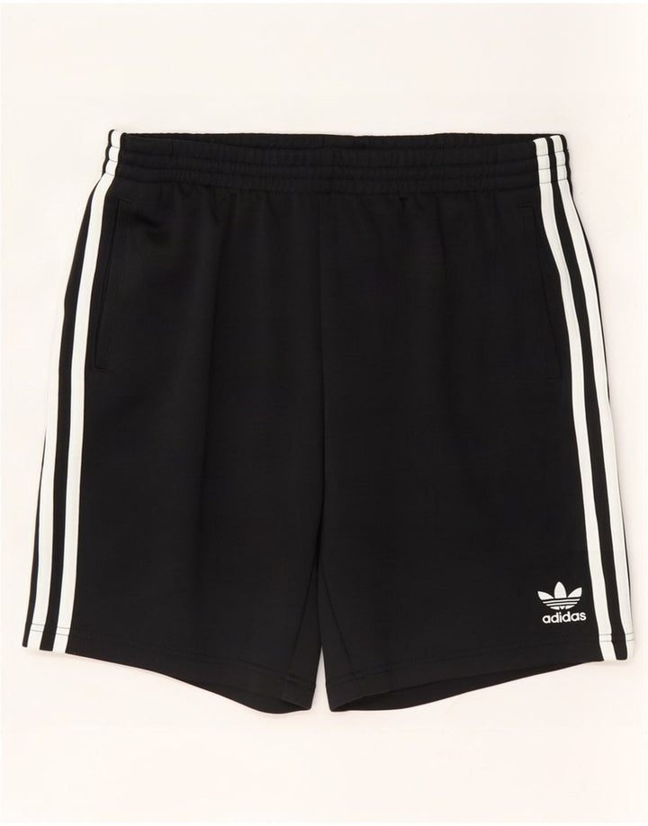 Pantaloni scurți sport pentru bărbați Adidas, mari, negru, poliester